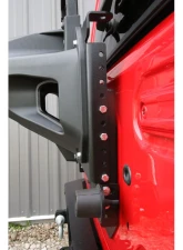 Rock Hard 4x4 Adjustable Spare Tire Carrier with CB Antenna Mount for Jeep Wrangler JL 2018+                                     - RH-90347 - Image 6